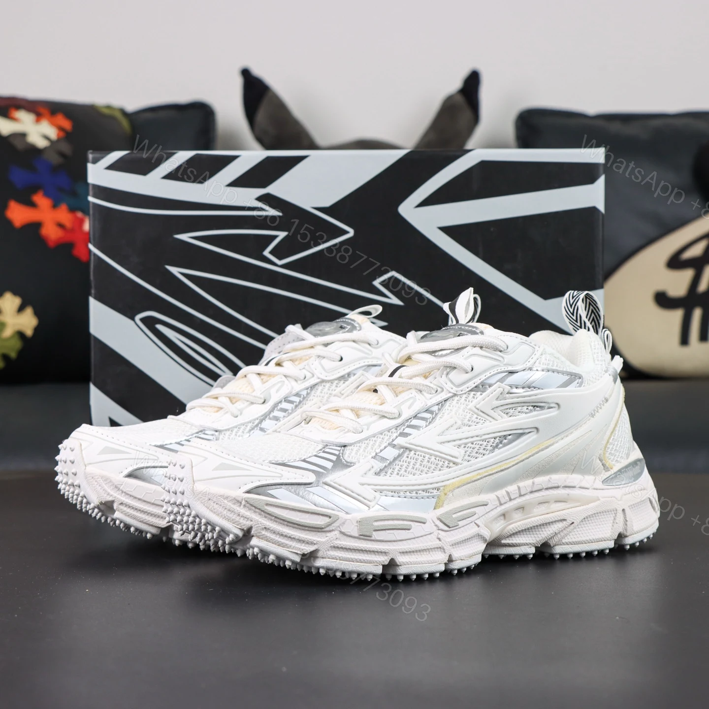 Off White Be Right Back White Reps — view 1