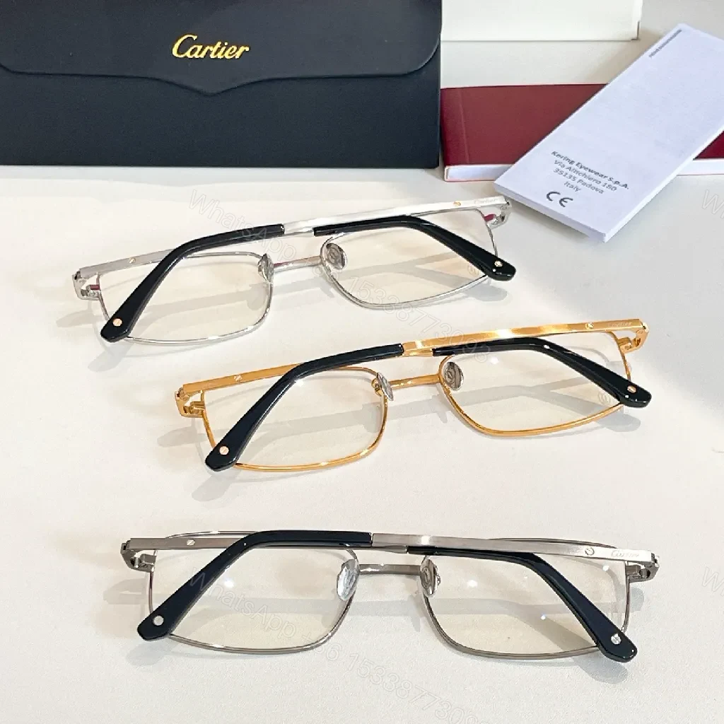 View 6 of Metal Frame Glasses Case Set: Sleek, Durable Luxury Eyewear Accessory