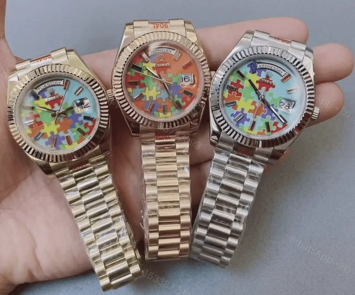 View 2 of The new Rolex Replica Oyster Perpetual Day-Date ( Love )