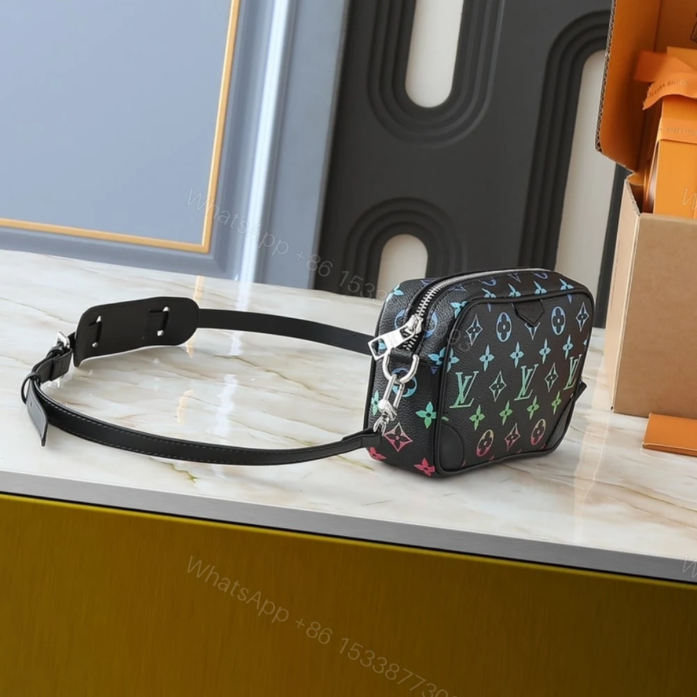 View 3 of LOUIS VUITTON TROCADERO WEARABLE WALLET GRADIENT MONOGRAM BLACK 20CM