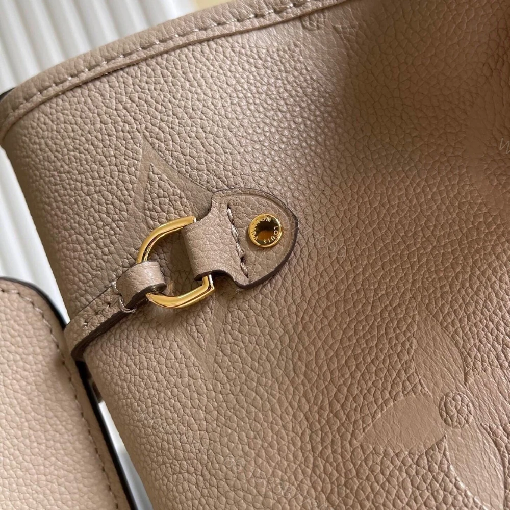 View 6 of Louis Vuitton Neverfull MM Tourterelle Gray 31Cm M45686