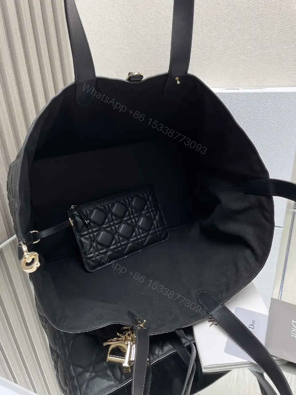 View 6 of Quilted Leather Carryall: Sophisticated Everyday Luxury Bag