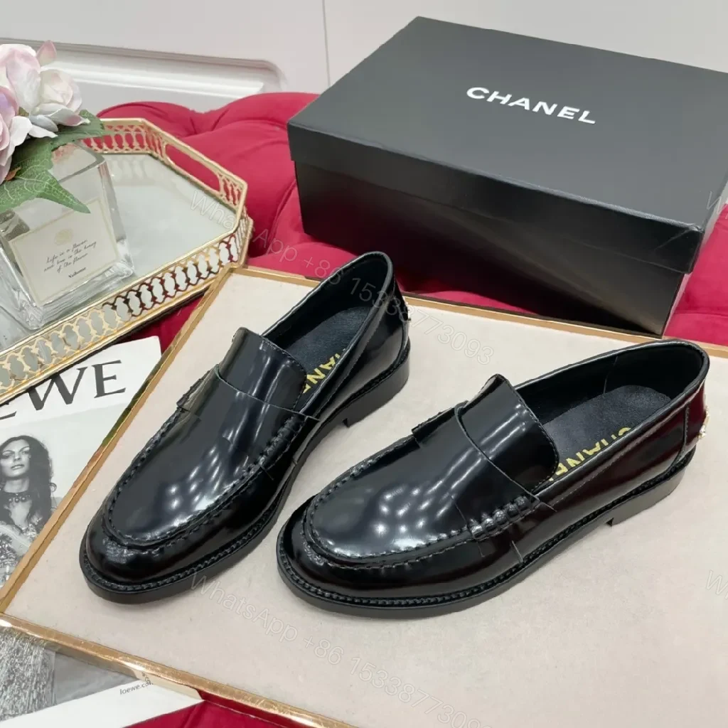 View 4 of Black Patent Loafer + Patent Leather + Sleek + All-Day Comfort + Loafers
