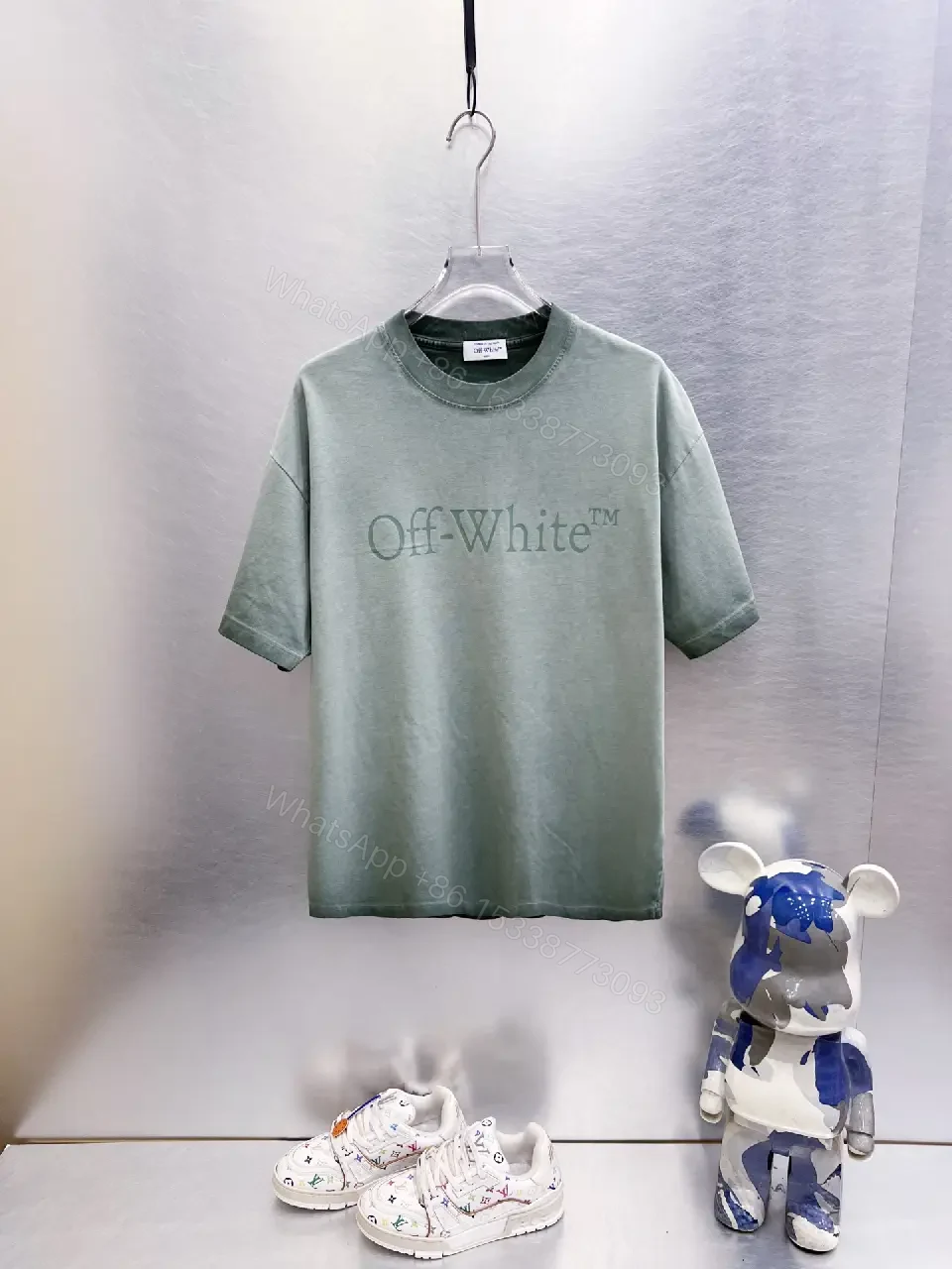 View 9 of Soft-Color Tee: Premium Cotton, Street-Chic, Logo-Accent Tee