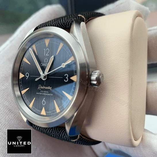 View 9 of Omega Railmaster Black Replica