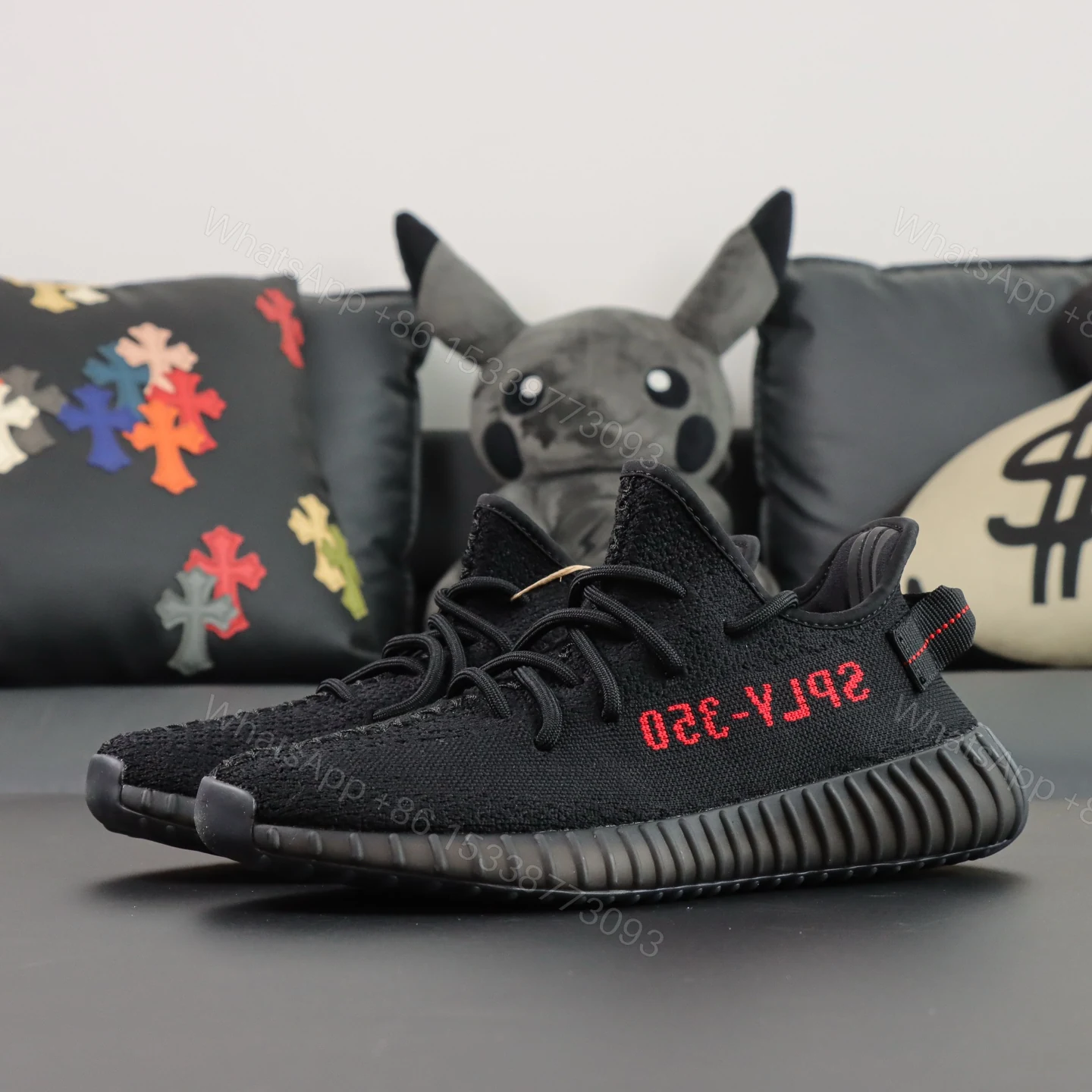 View 9 of Yeezy Boost 350 V2 Bred Reps