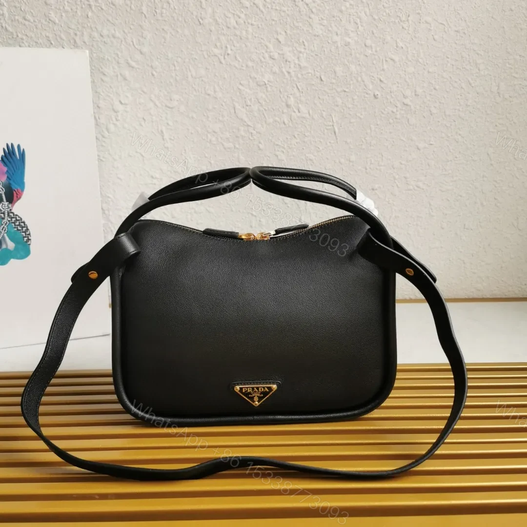 View 2 of Prada Leather Darling Top-Handle Bag