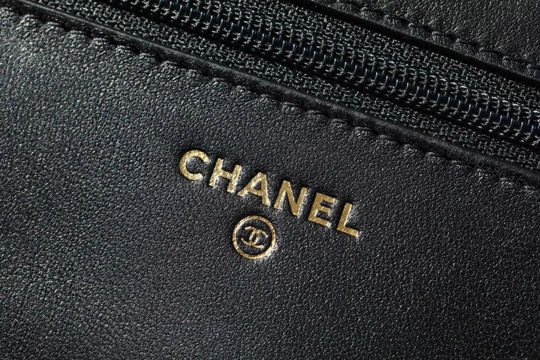 View 5 of Chanel Woc C19 Handbag Woman’s Lock Gold Black 19cm