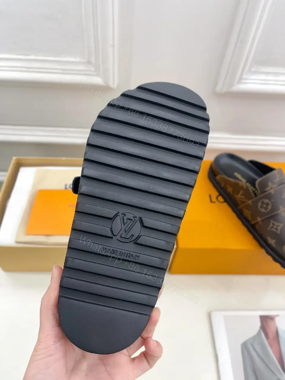 View 8 of Relaxed Luxury Slip-Ons with Monogram Accent Shoes