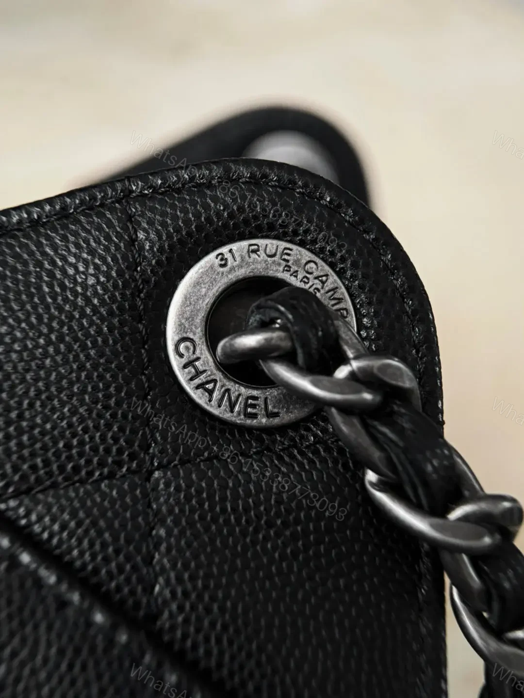 View 2 of CHANEL 25 Bag Mini Black with Sliver Hardware