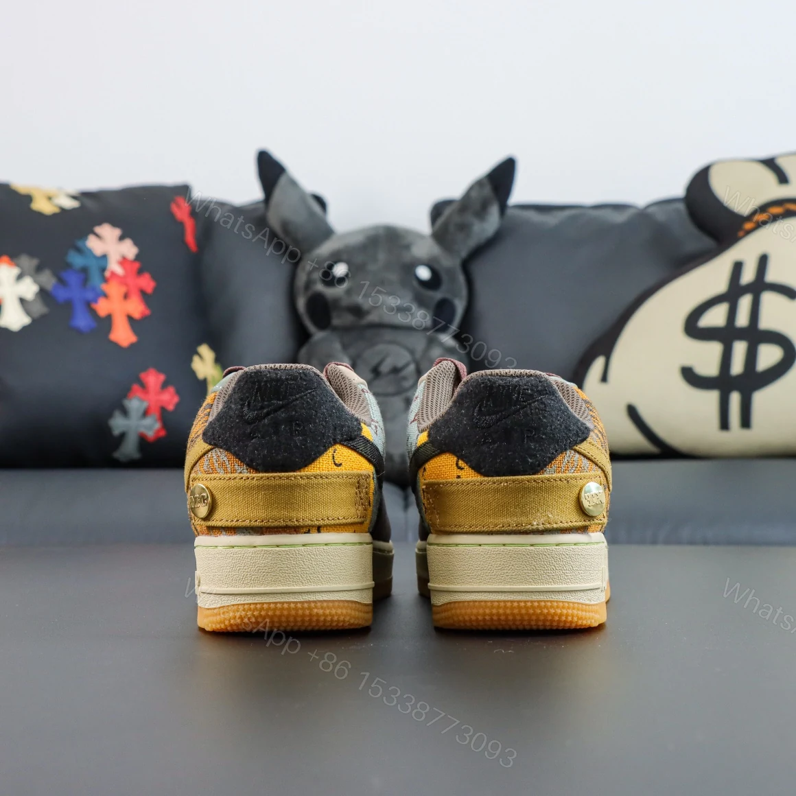 View 7 of Travis Scott Air Force 1 Cactus Jack TS