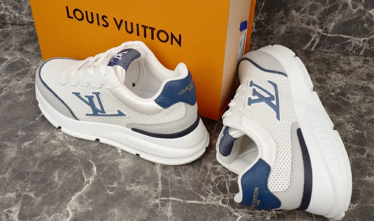 View 3 of Textured Mobility Leather High-Tops: Luxury Comfort Sneakers