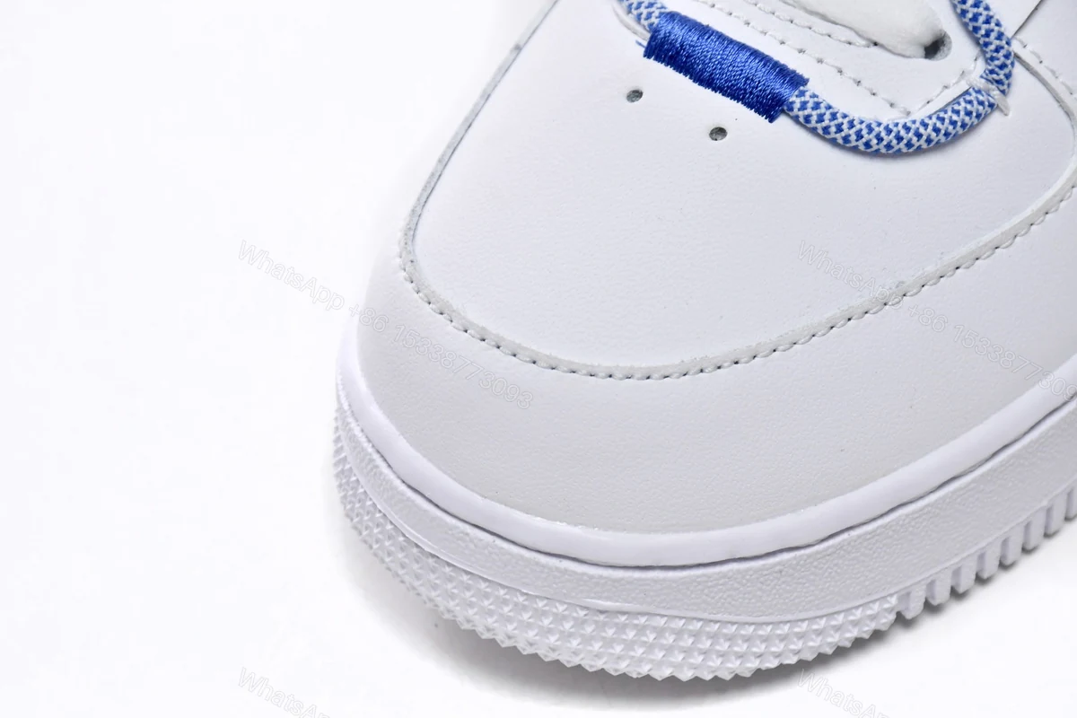 View 7 of Nike Air Force 1 Low White and Safety Orange DH4408-100