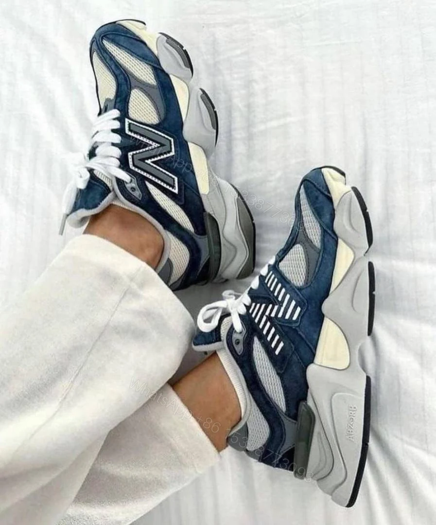 View 3 of First Copy New Balance 9060 Indigo Grey Mens