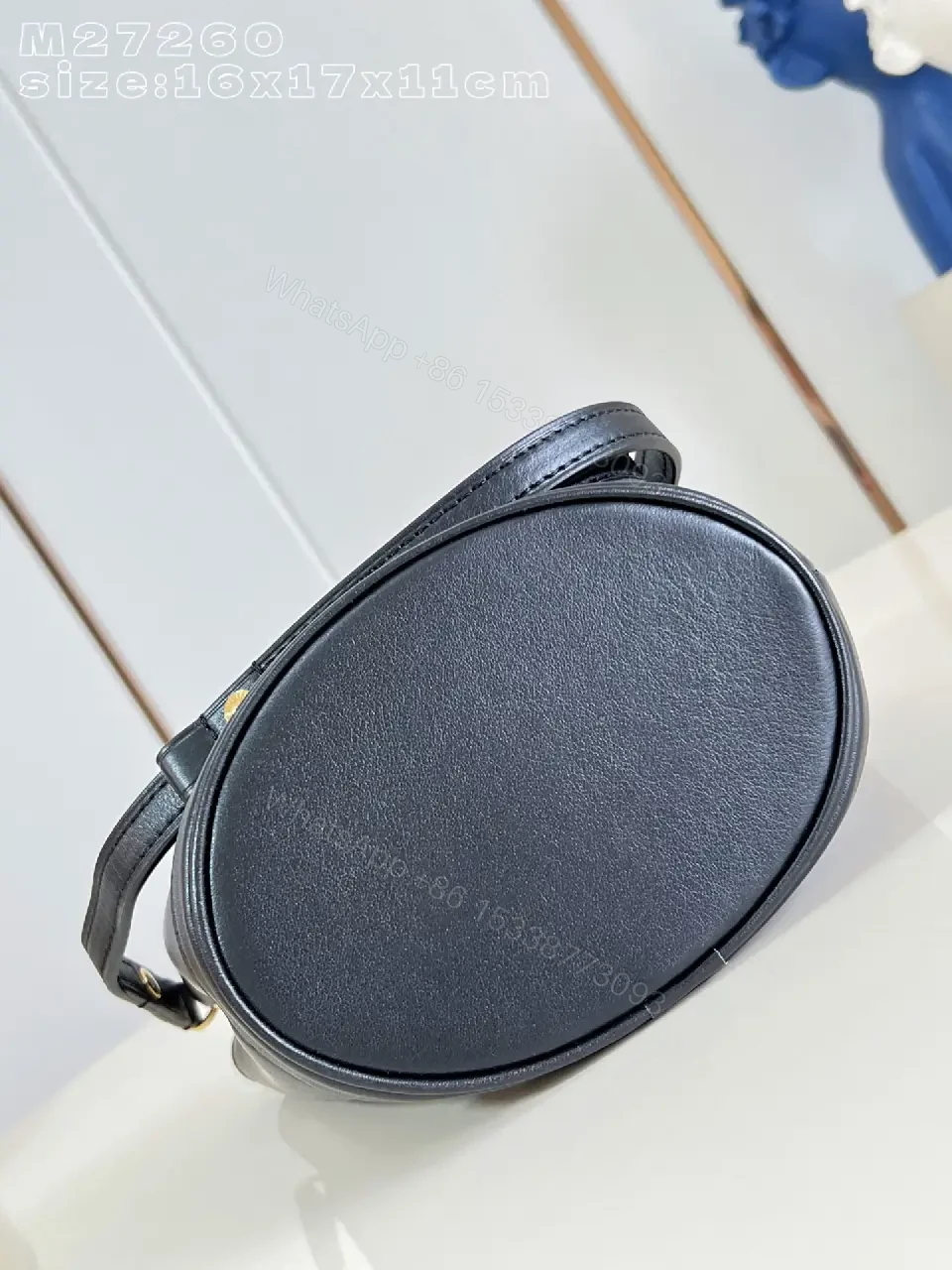 View 6 of Compact Leather Bucket Bag: Subtle Luxury, Everyday Chic