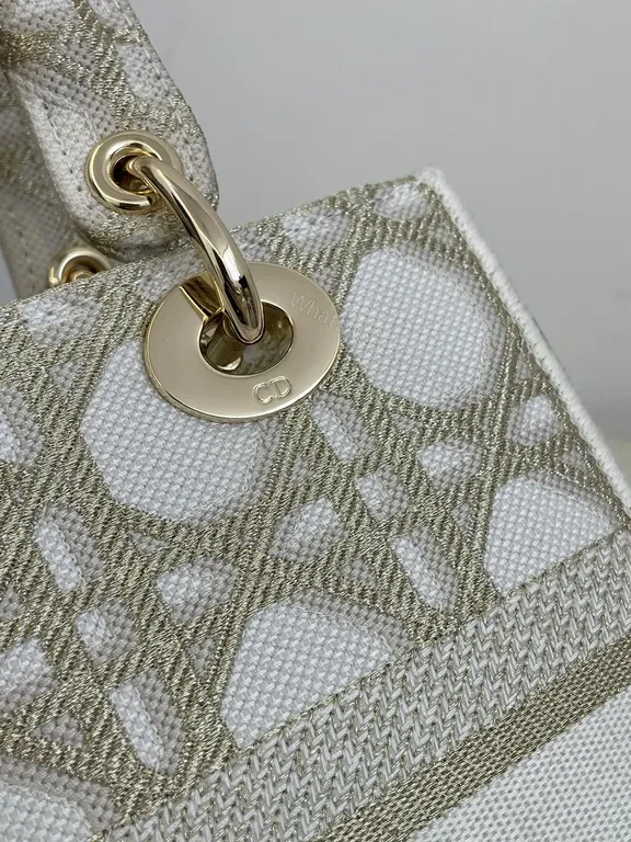 View 8 of Chic Mini Tote - Signature Dior Letters, Compact Luxury Bag