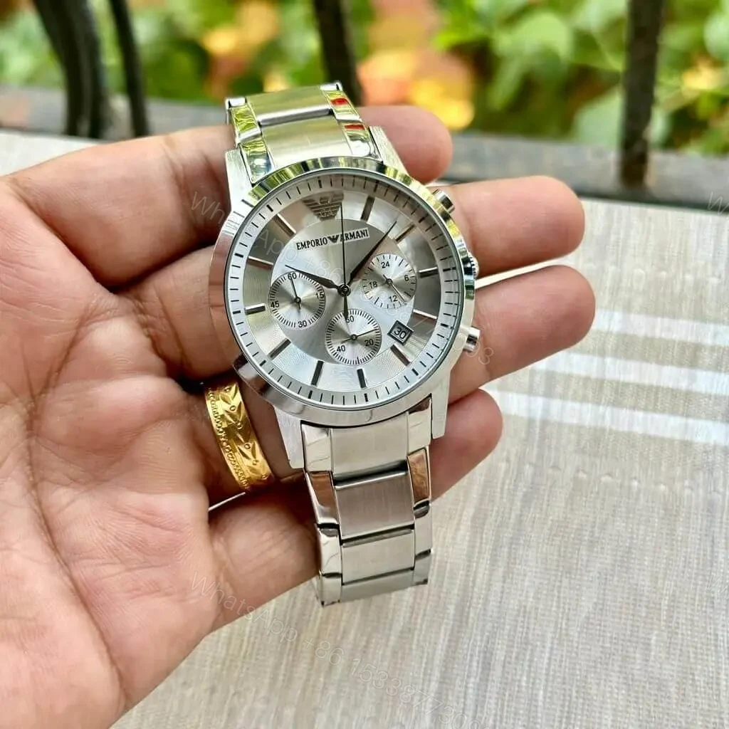 View 3 of Emporio Armani Steel Classics 43mm