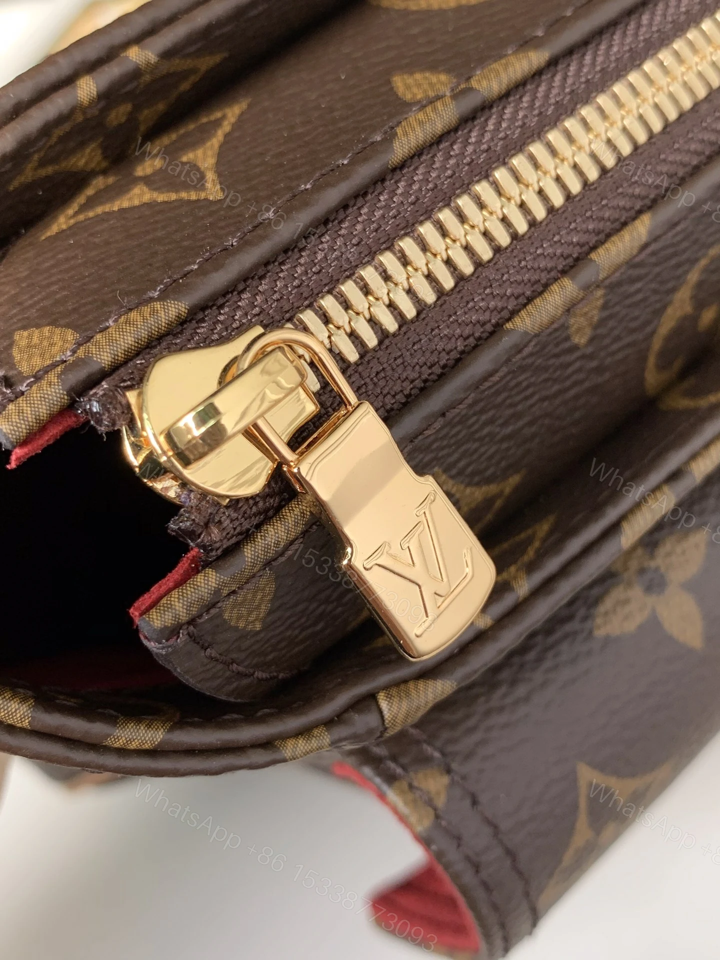 View 6 of LV Vintage Monogram Canvas Large Shoulder Bag