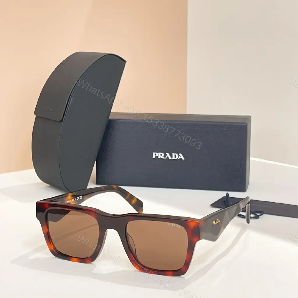 View 8 of Modern Black Acetate Sunglasses with Polarized UV Protection