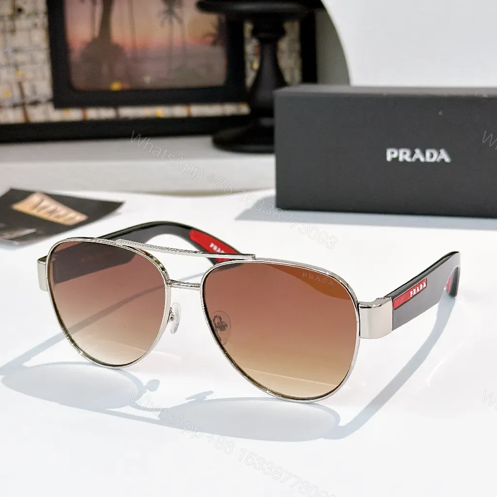 View 6 of Bold Classic Aviator Sunglasses - Green Polarized Lenses