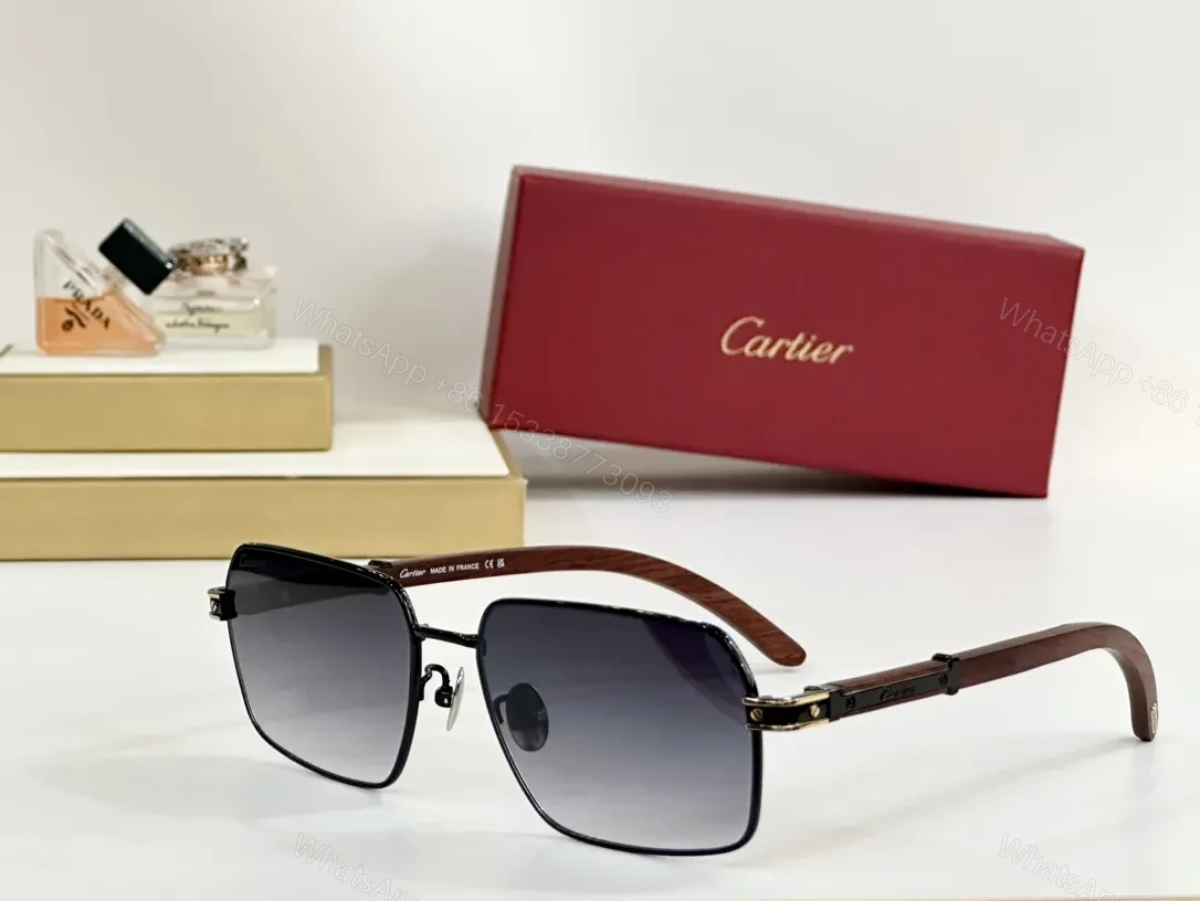 View 7 of Gold-tone Frame Aviators: Leather Temples Sunglasses