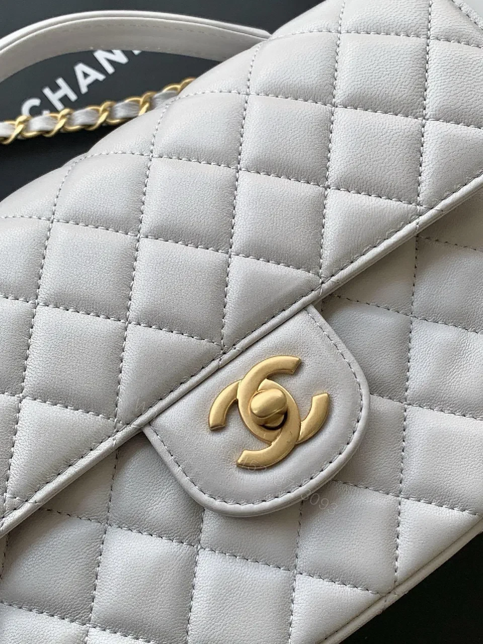 View 2 of Chic Quilted Crossbody: Subtle Shine, All-Day Versatility