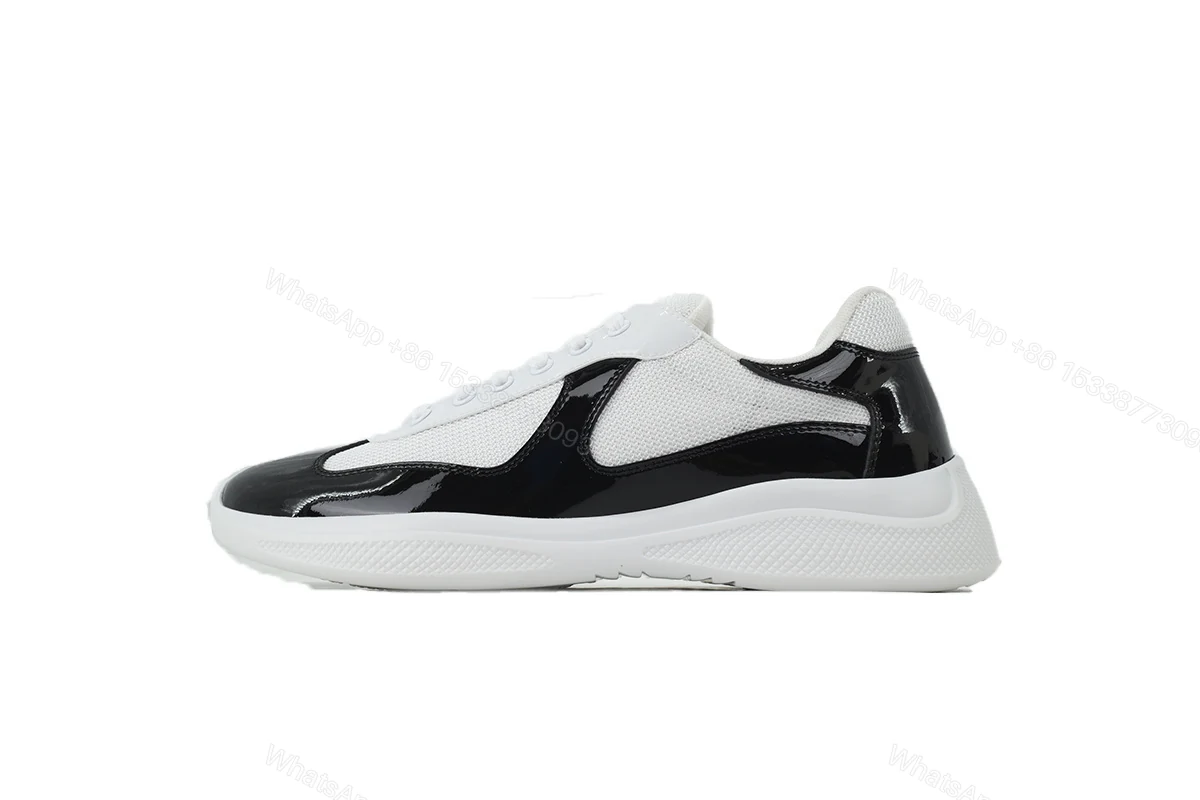 View 8 of Prada Sneakers Black and White