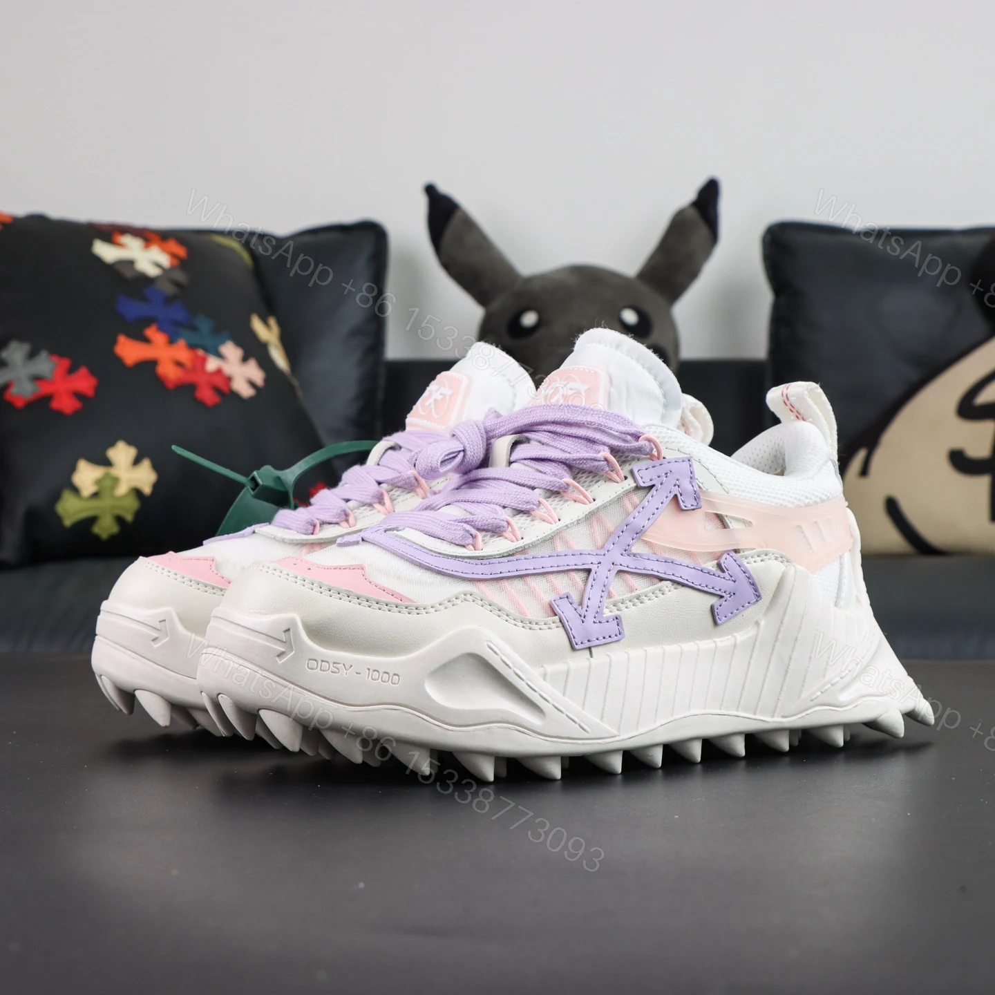 View 8 of Off White ODSY 1000 White Purple Pink