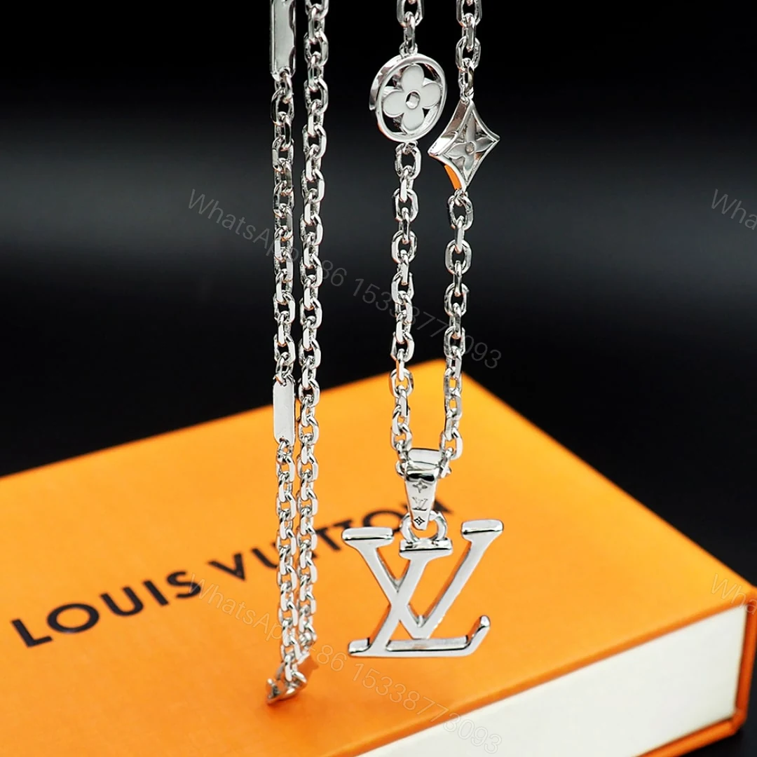 View 6 of LOUIS VUITTON DIMENSION NECKLACE PENDANT SILVER M02747