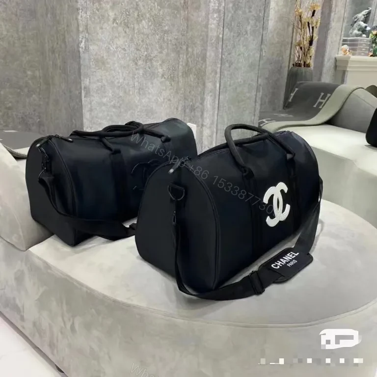 View 2 of Lightweight Chanel-Style Duffel: Luxe Travel Carryall