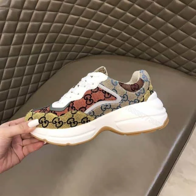 View 4 of Men’s Rhyton GG Multicolor sneaker – GC90