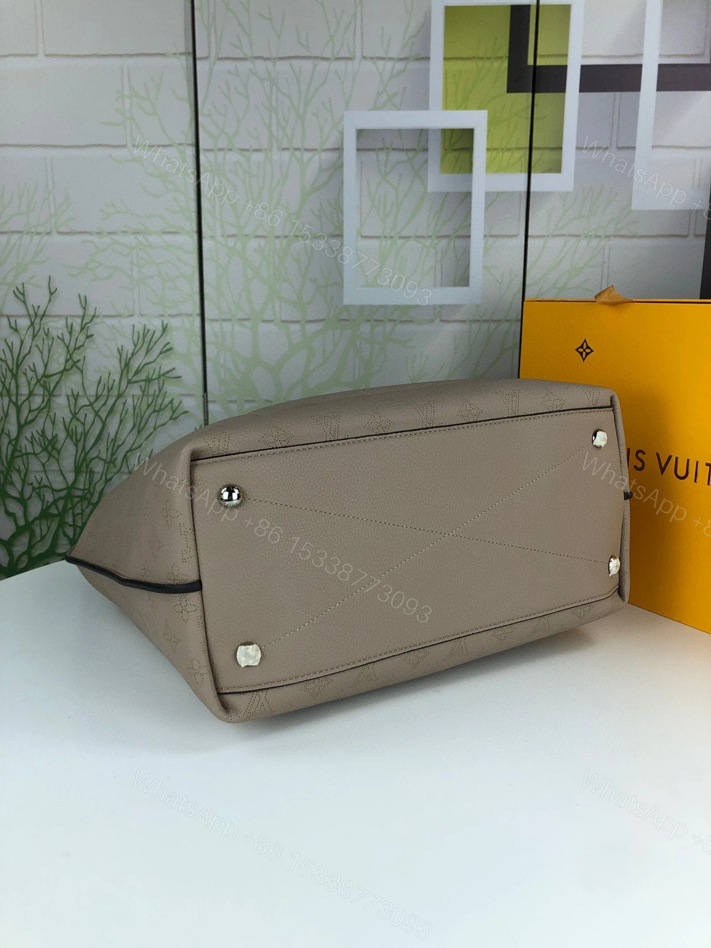 View 30 of Louis Vuitton Carmel Hobo Bag ‘Mouse Grey’