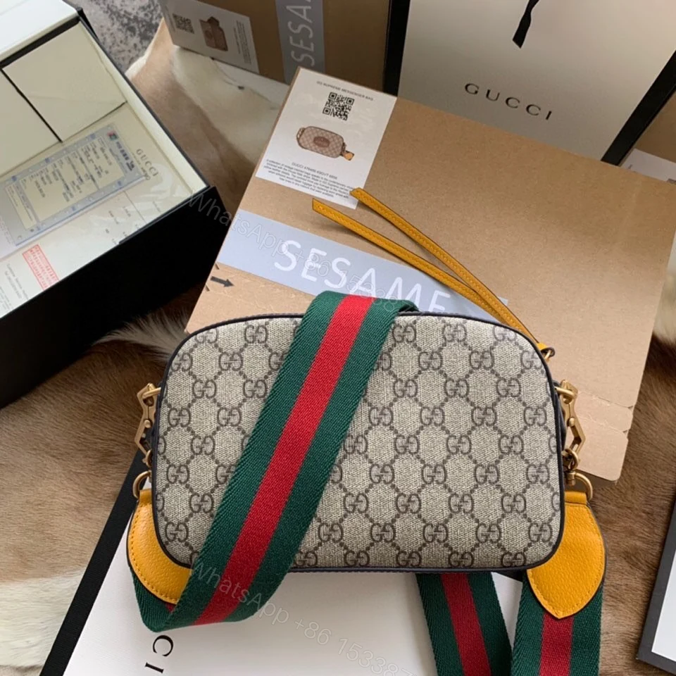 View 2 of Neo Vintage GG Supreme messenger bag