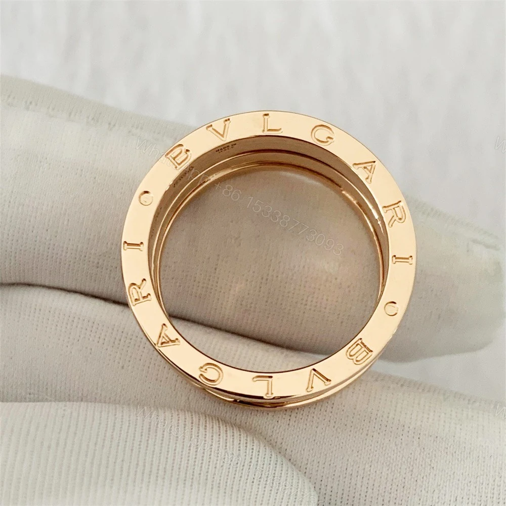 View 2 of Bvlgari B zero1 Four-Band Ring 18K Rose Gold 348760