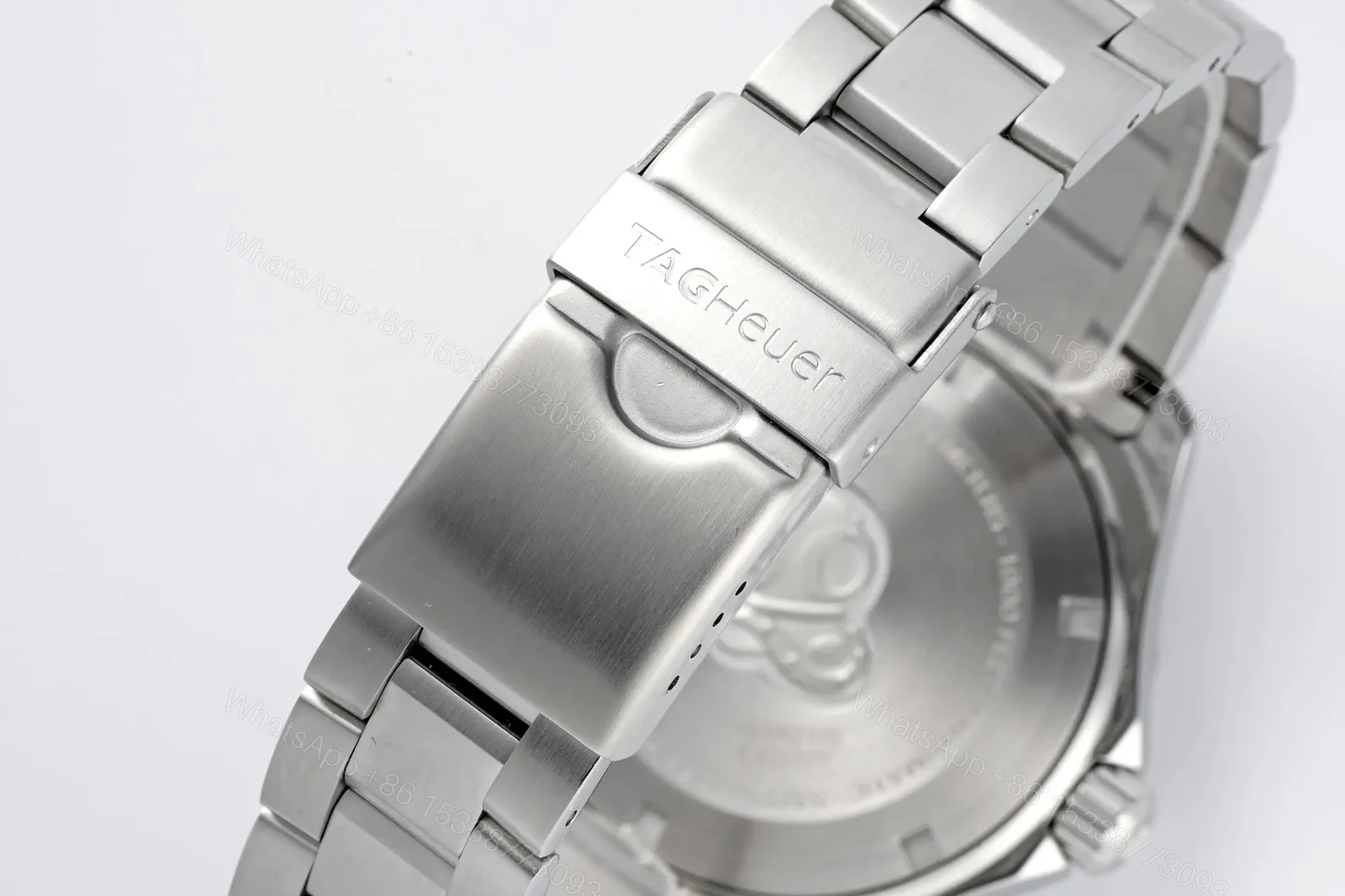 View 6 of TAG Heuer Super Series Automatic Watch – Blue Dial, Stainless Steel Bracelet, Diver Style