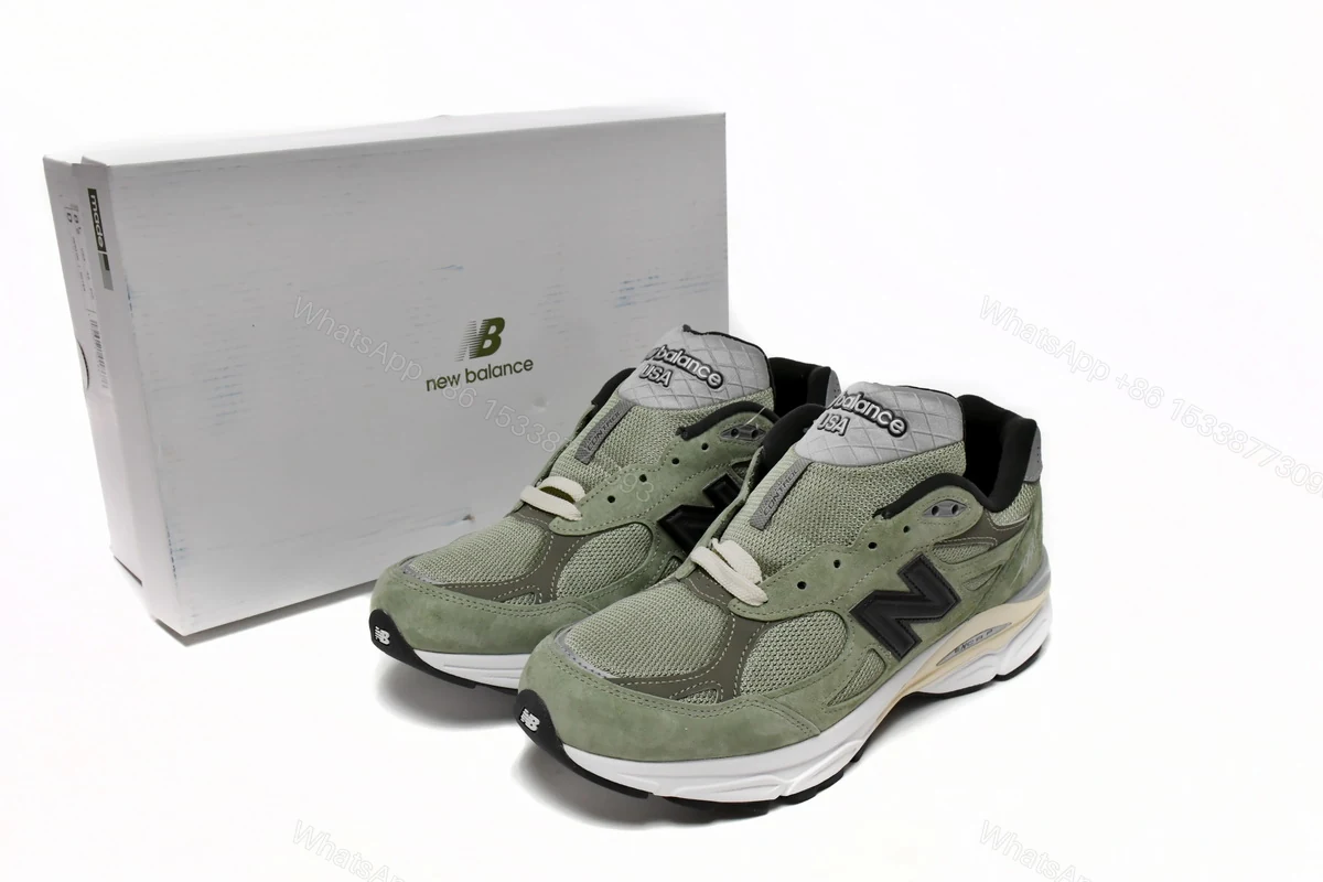 JJJJound x New Balance 990v3 Olive M990JD3 — view 2