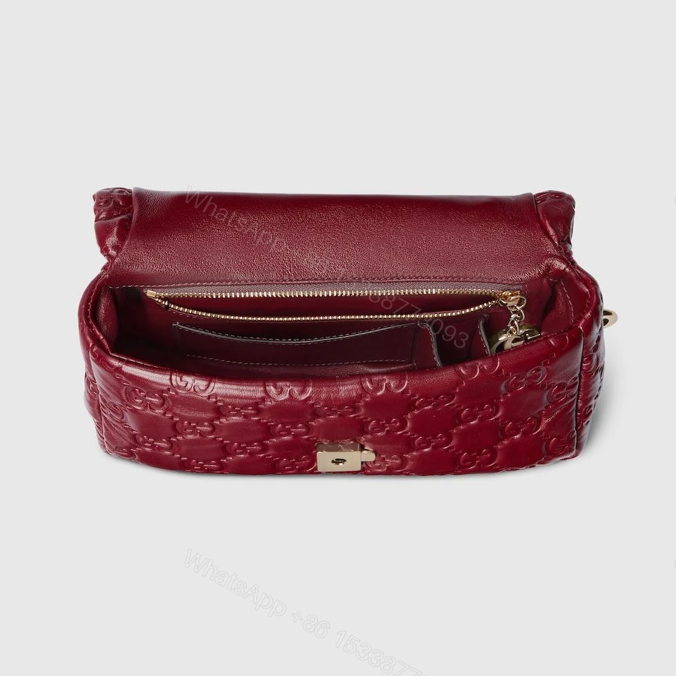 View 7 of FIRST COPY Gucci GG Milano Mini leather tote bag