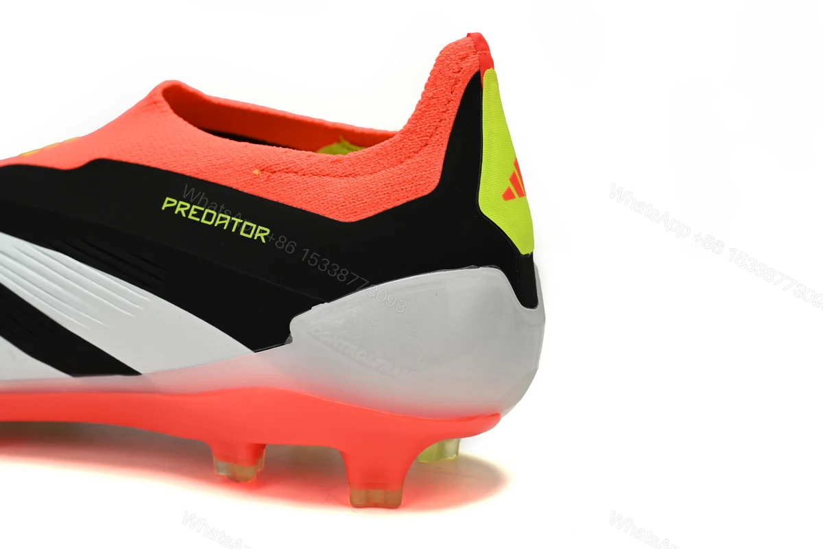 View 8 of Adidas Predator Mutator 20.1 Low Black And White IG7782 (Laceless)