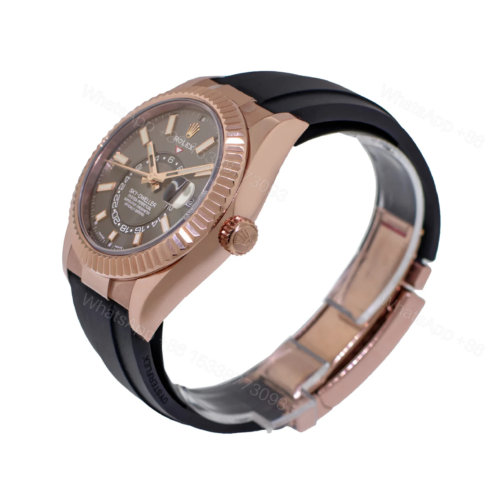 View 2 of Rolex Sky-Dweller 326235 Chocolate Dial Replica