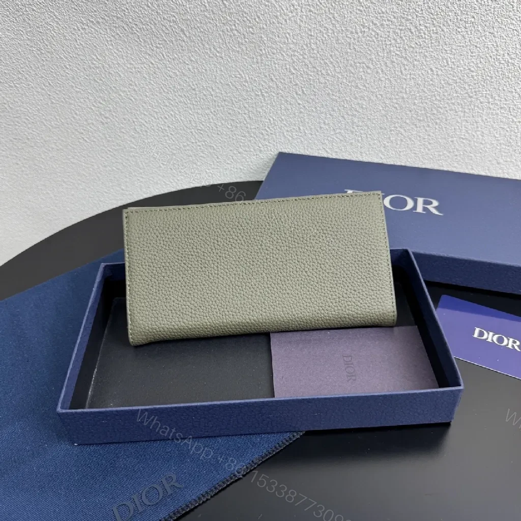 View 7 of Monogram Knit Pebble Leather Chic Wallet: Compact, Luxe