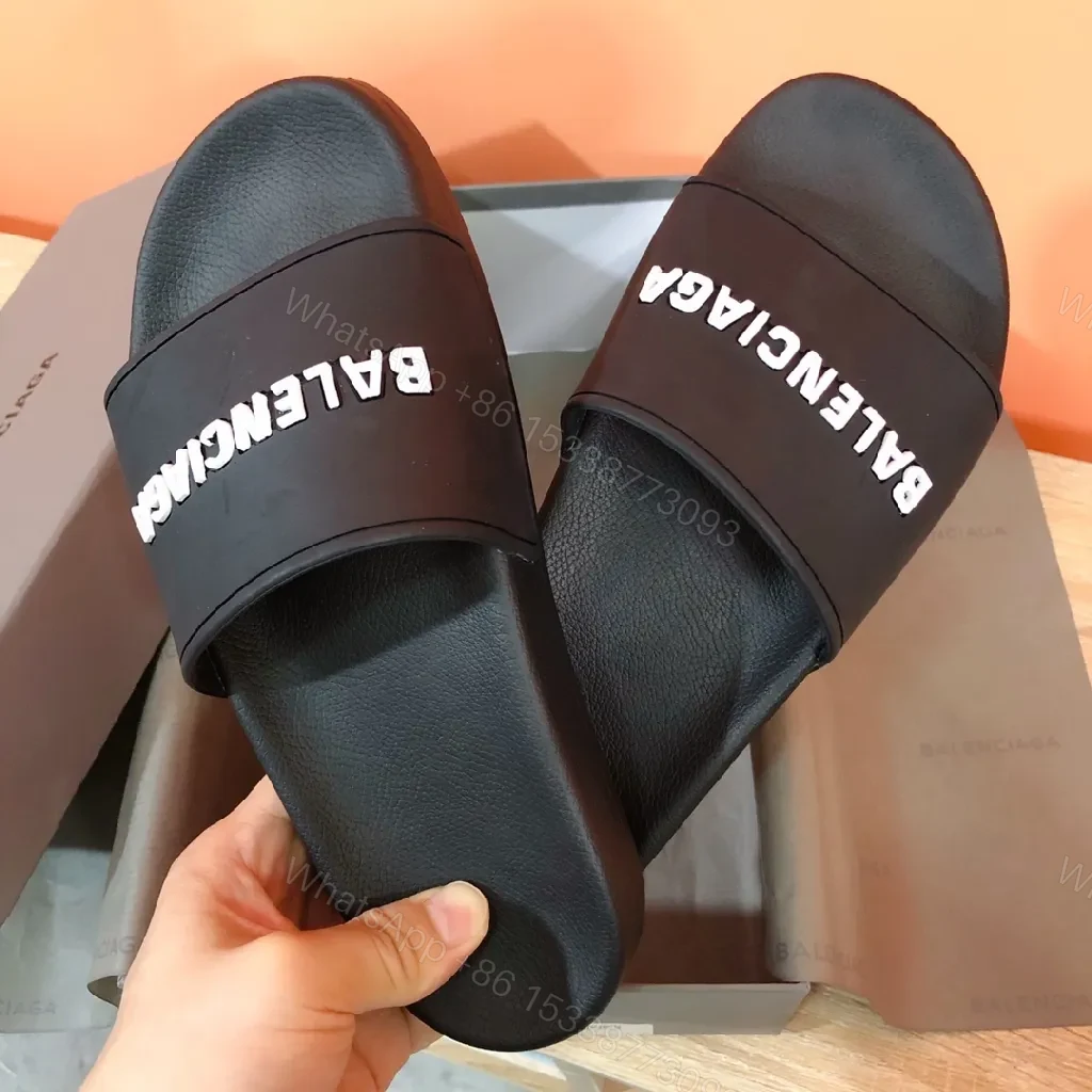 View 7 of Premium Black Logo Slides: Sleek Minimalist Comfort