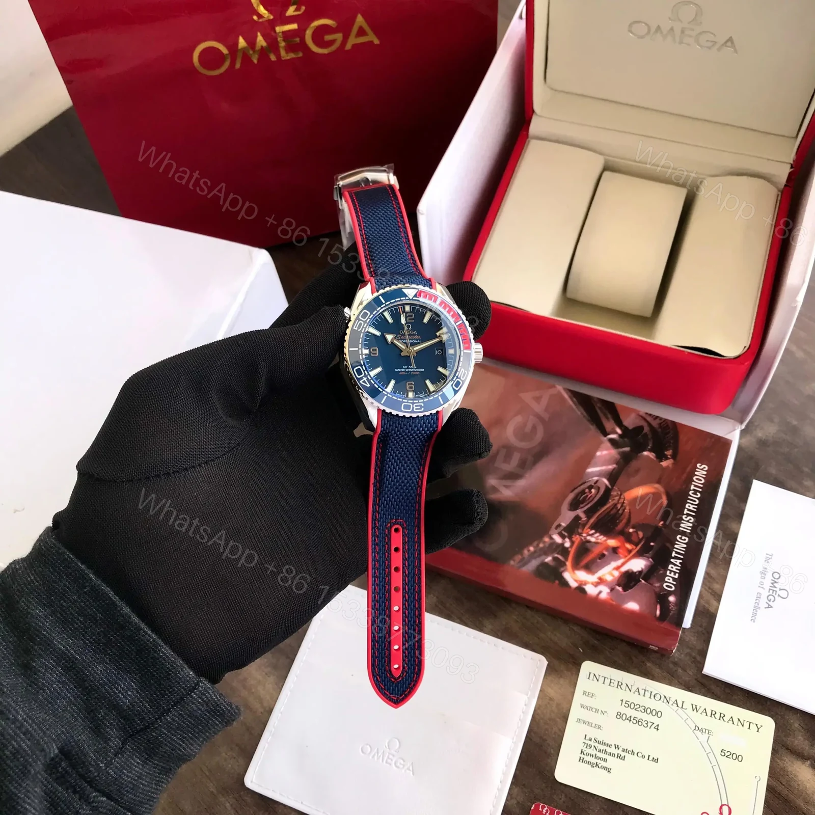 View 4 of Omega Men Swiss Automaker Domed Crystal Watch