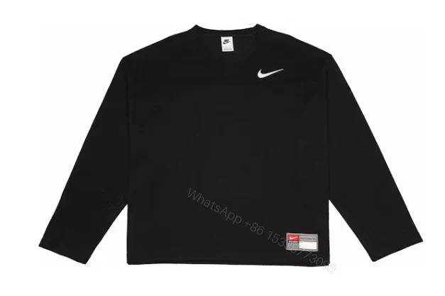 Stussy x Nike Dri-FIT Mesh Jersey Black — view 2