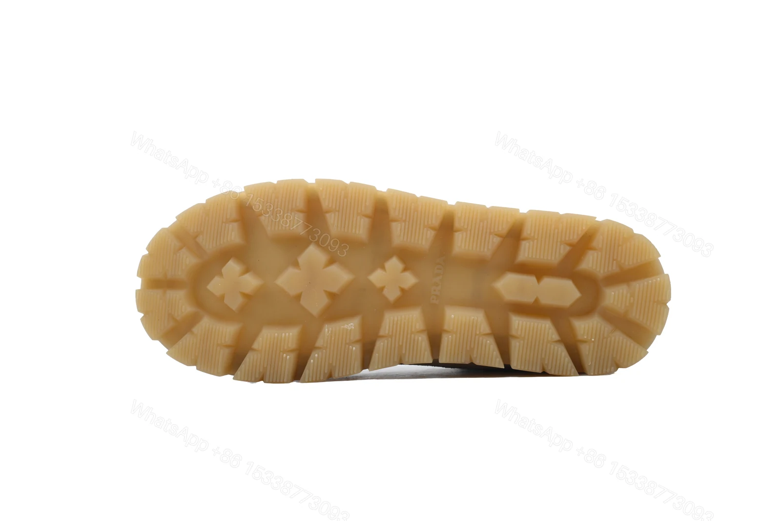 View 4 of Prada Trail Suede Sneakers Khaki