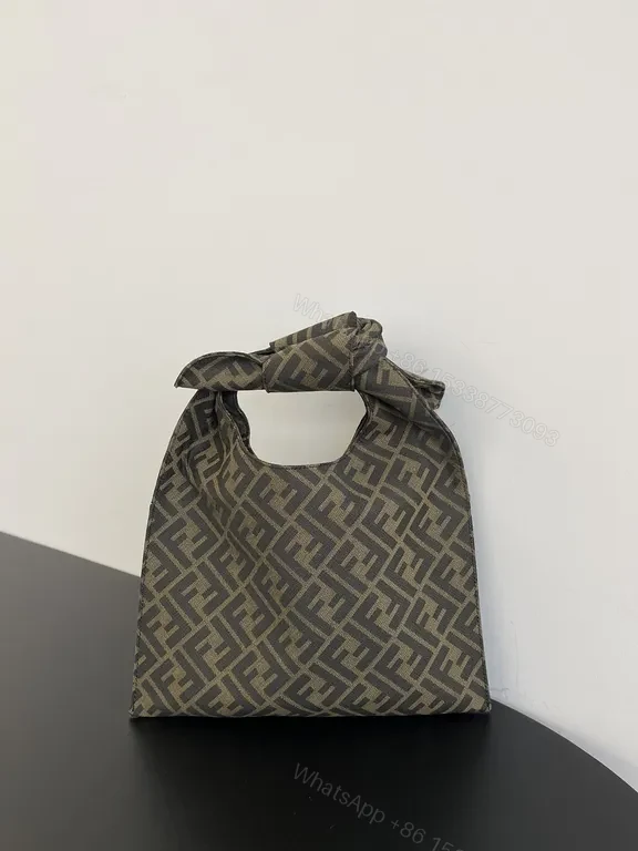 View 5 of Chic Monogram Jacquard Tote: Elevated Everyday Carry