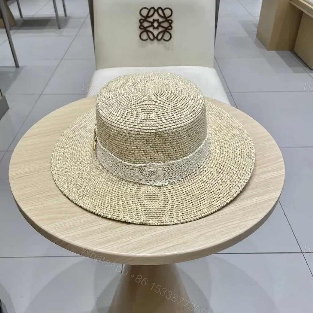 View 5 of Neutral Straw Fedora with Gold Charm Hat