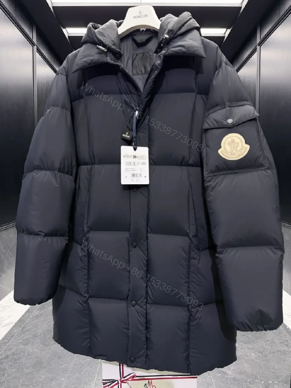 View 5 of Bold Insulated Puffer Coat with Subtle Detailing