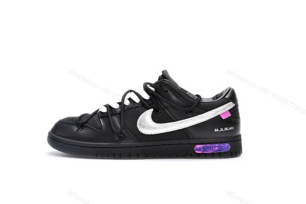 View 8 of OFF WHITE x Nike Dunk SB Low The 50 NO.50 DM1602-001