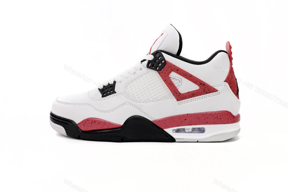 View 9 of Air Jordan 4 Retro Red Cement DH6927-161