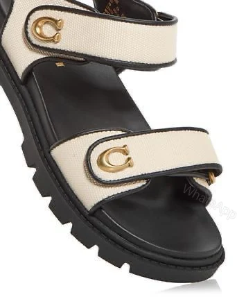 View 4 of First Copy Coach Sandals In Stock
